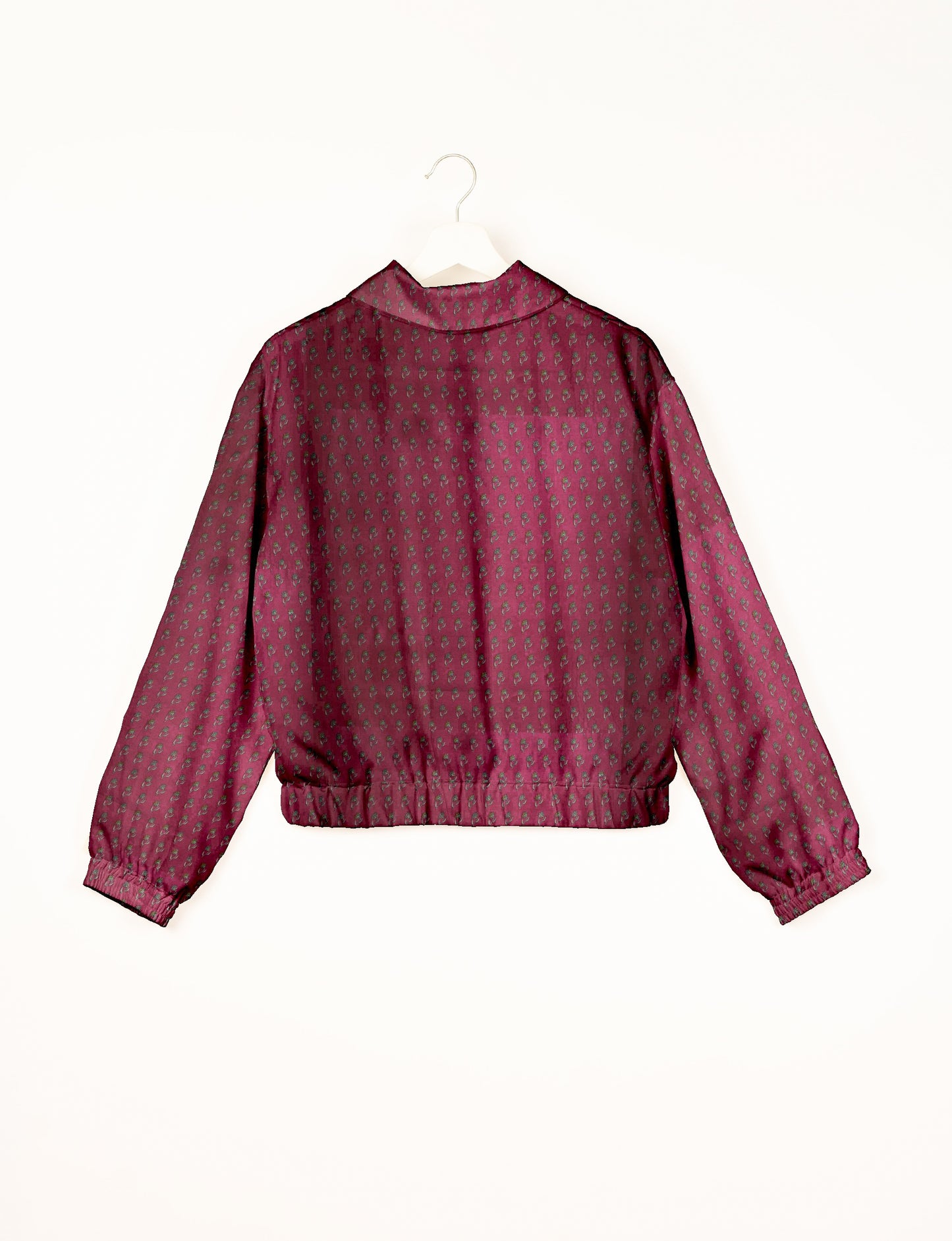 Bomber Jacket - Pink Floral