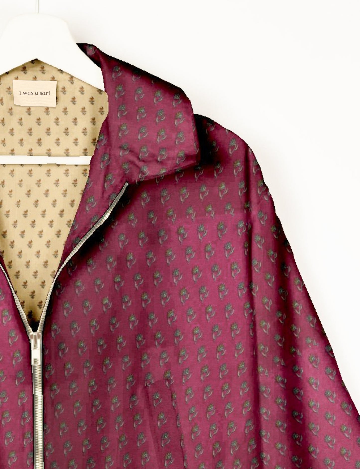 Bomber Jacket - Pink Floral