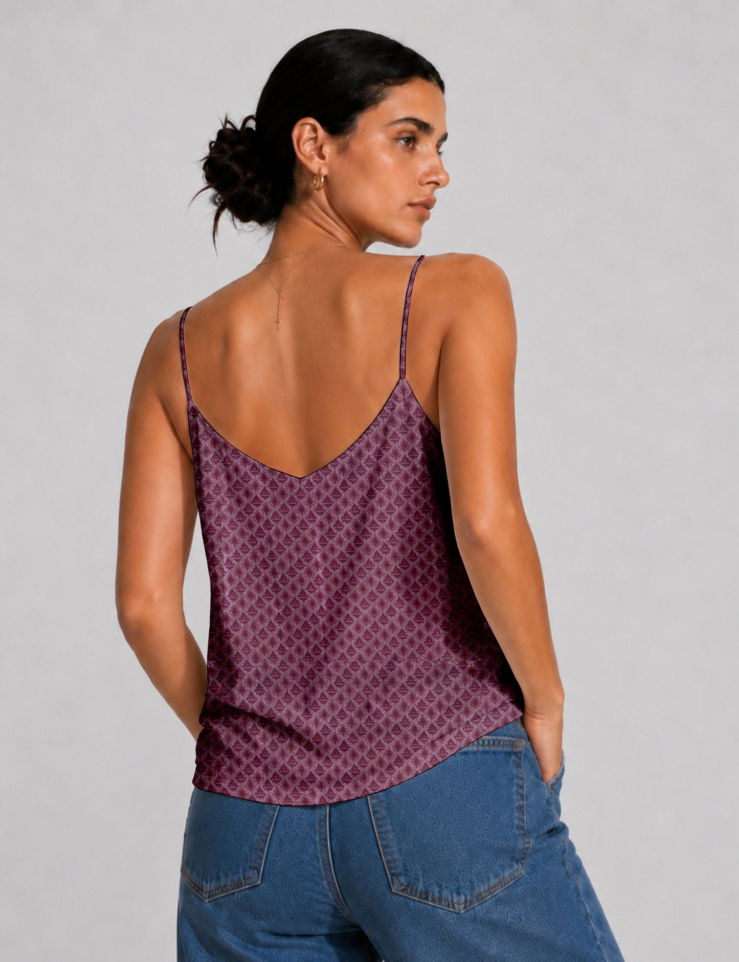 Slip top - Pink Floral