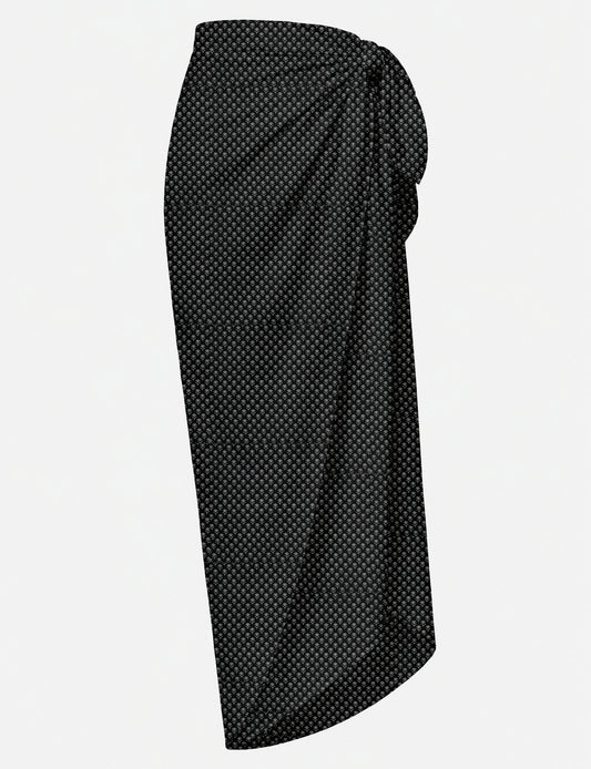 Explore sustainable elegance with our PAREO – a versatile piece for conscious fashion enthusiasts. More than an accessory, it's a statement of ethical clothing and green fashion. Ideal for getaways, this wrap-around works as a coverup, turban, or throw, showcasing our commitment to slow fashion, upcycled garments, and eco-friendly practices. Elevate your wardrobe with this eco-conscious and stylish pareo, a perfect addition to your collection of sustainable women's clothing.