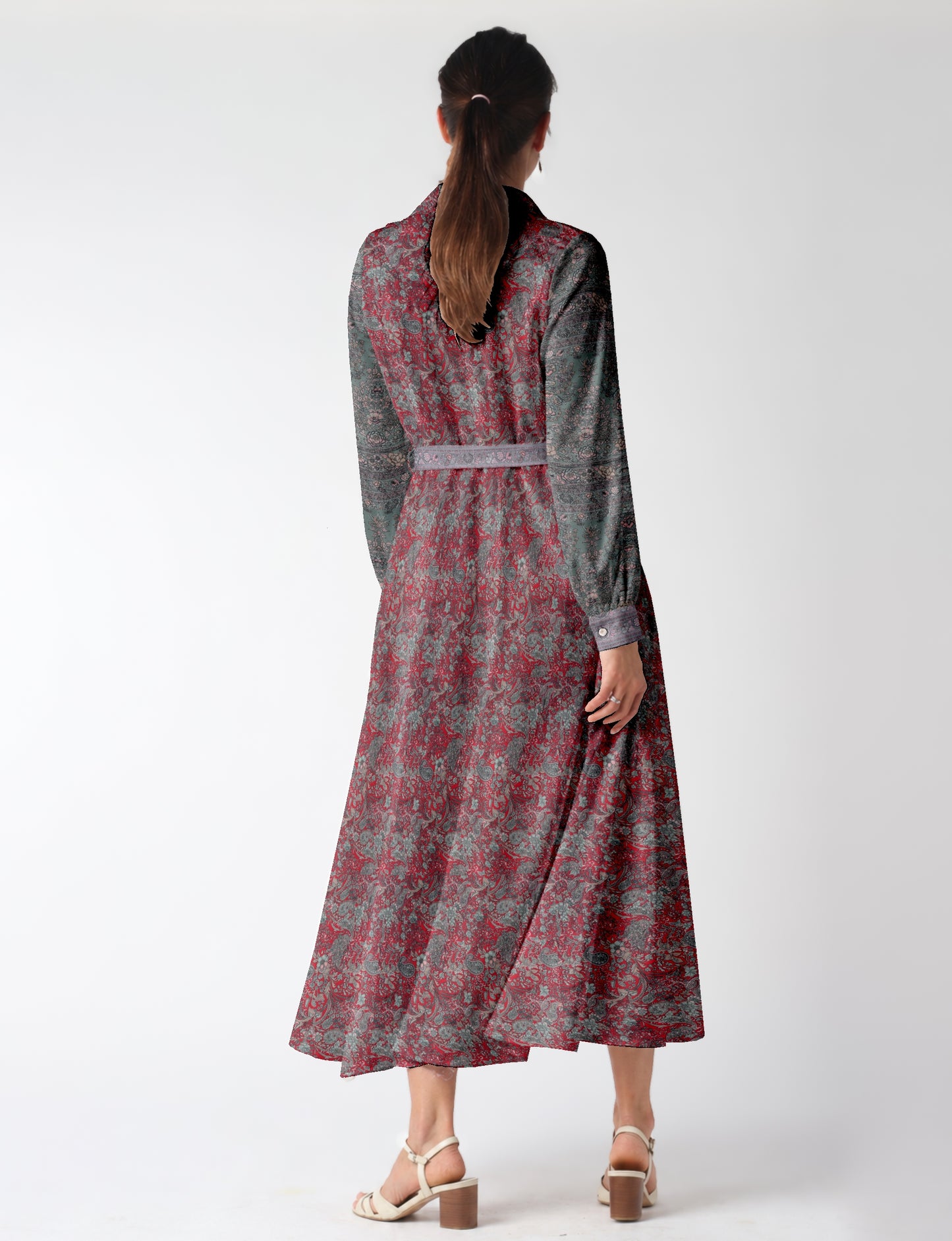 Stylish long shirt dress for everyday wear and travel