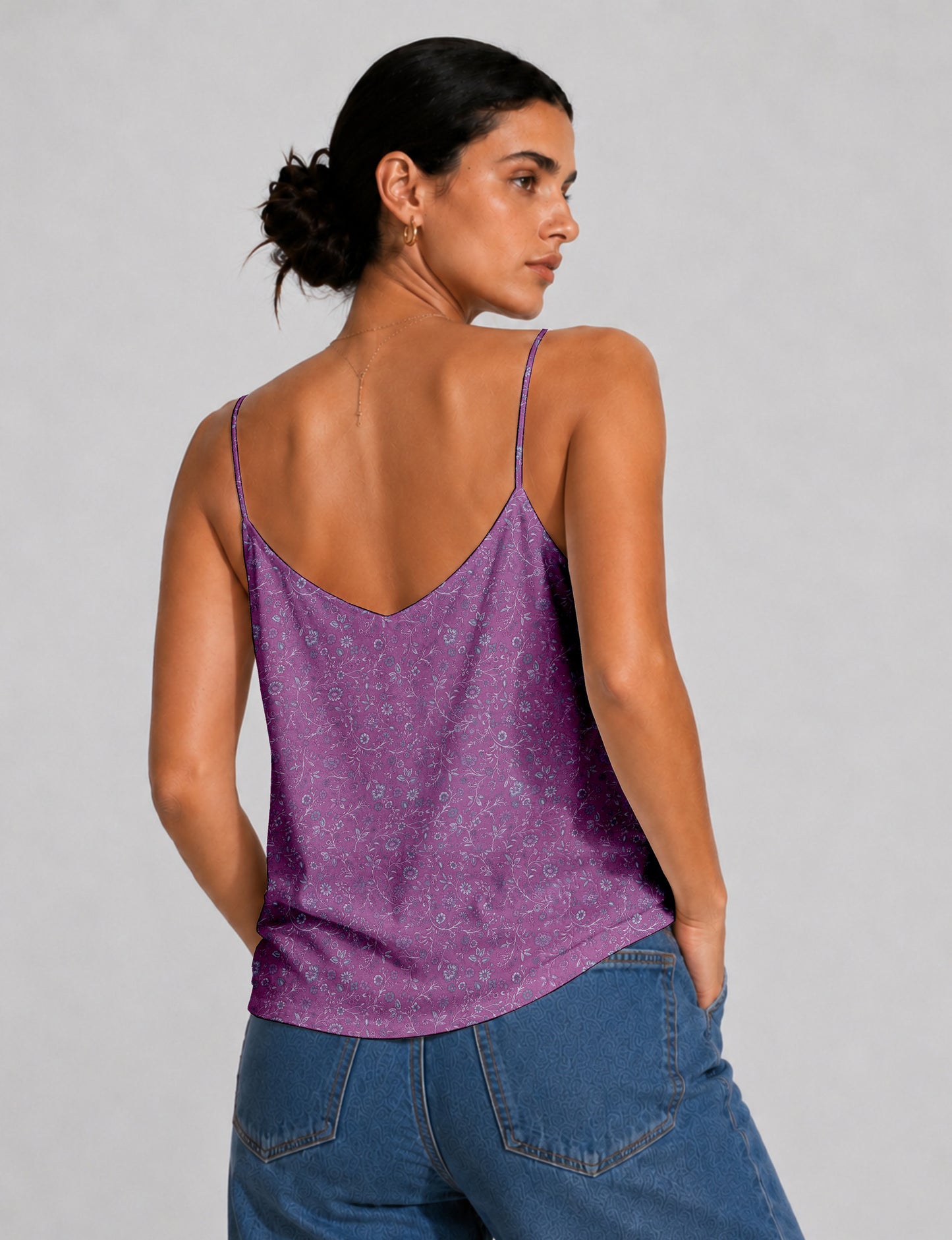 Slip top - Pink Tropical