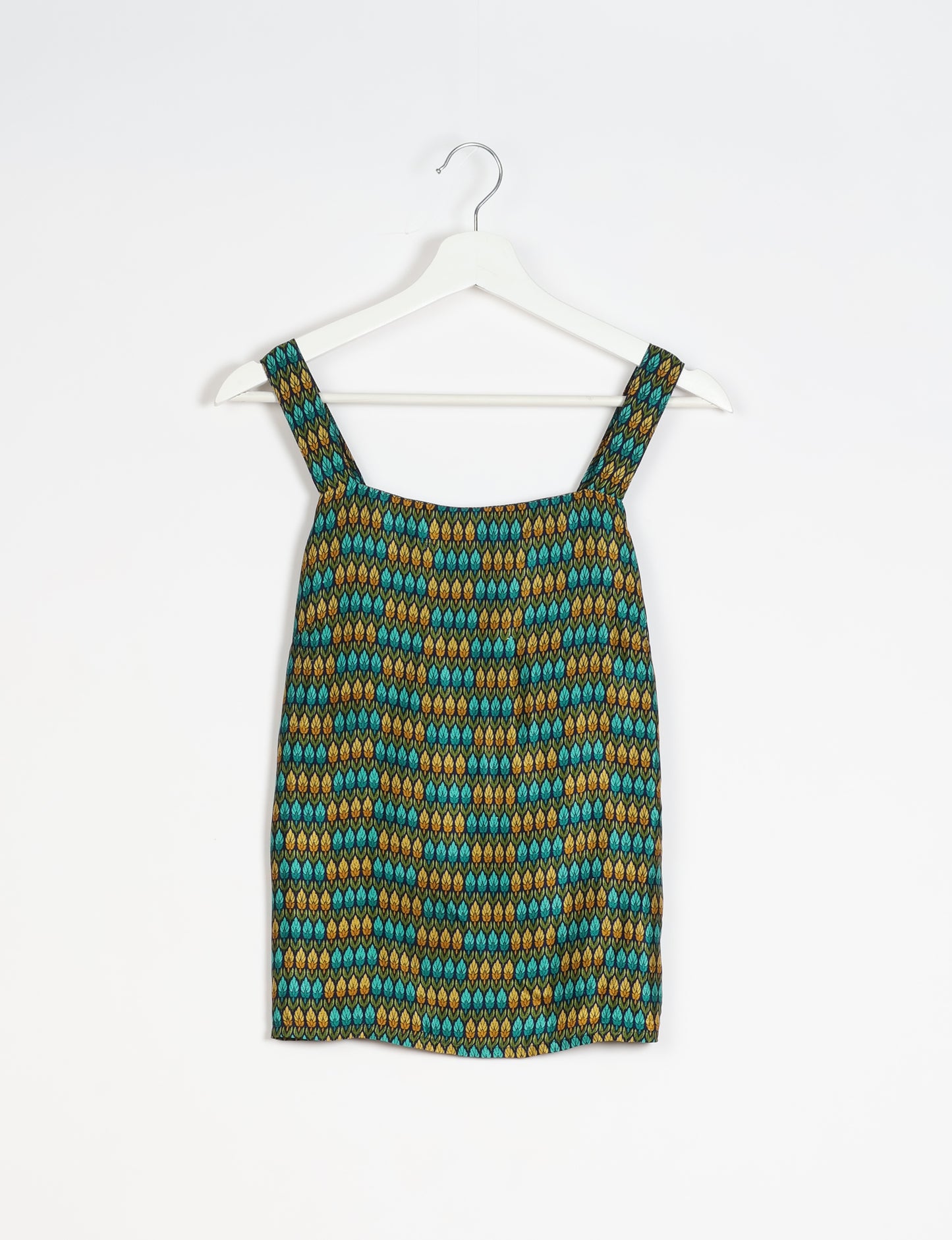 Strap Top - Blue Micro Design