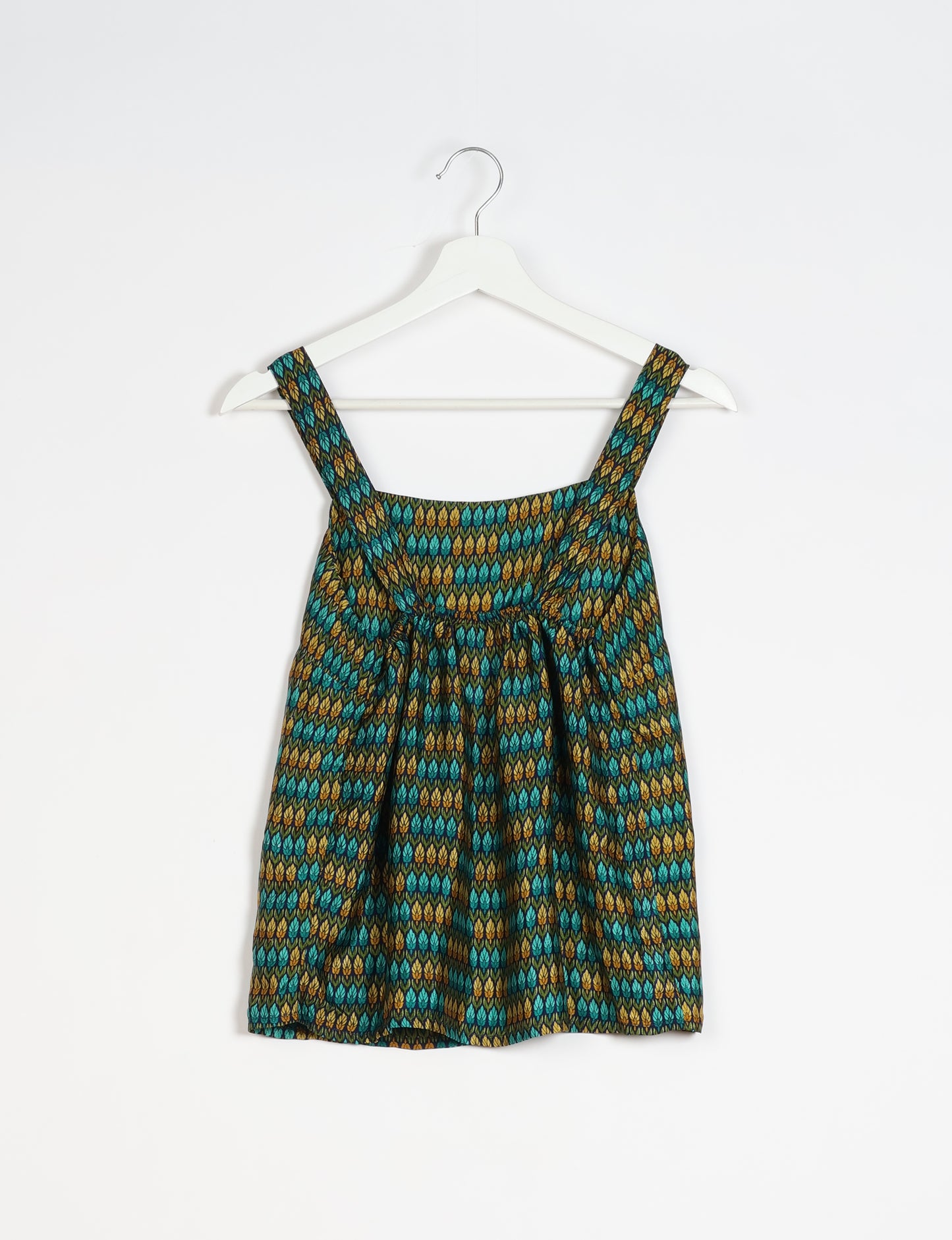 Strap Top - Blue Micro Design