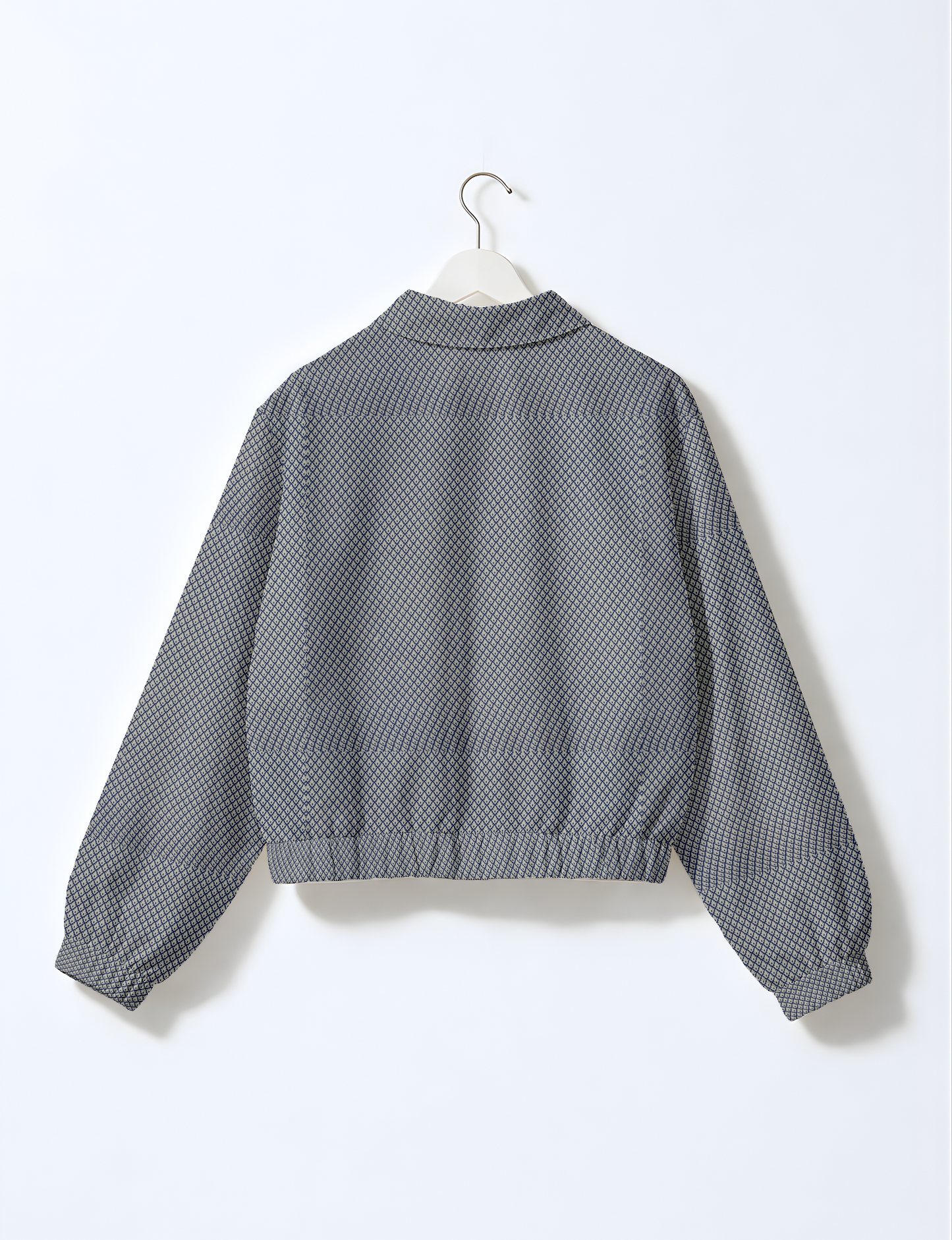 Bomber Jacket - Blue Micro Design
