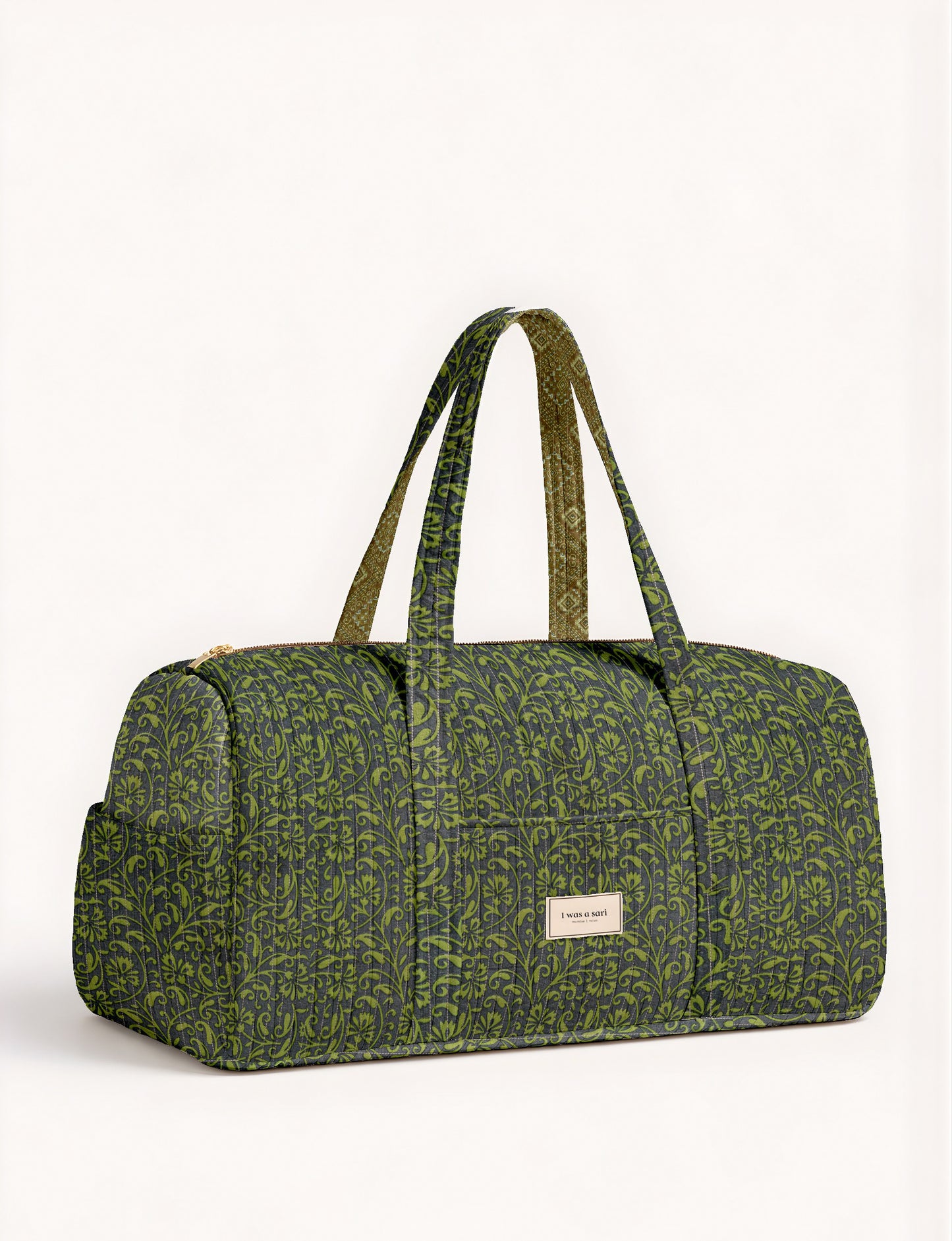 Twin travel bag set (Duffle and Barrel) - Assorted Tropical