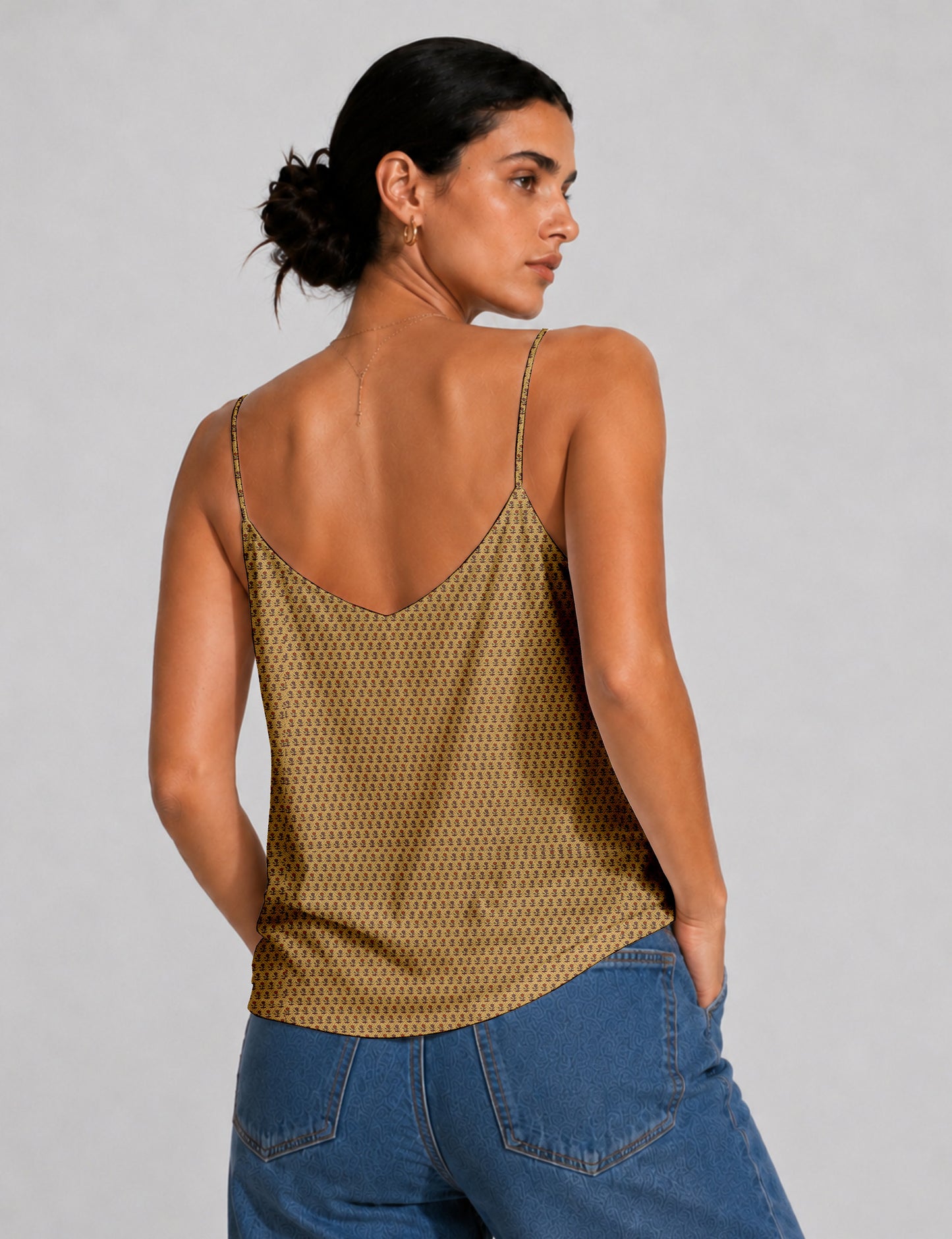 Slip top - Yellow Floral