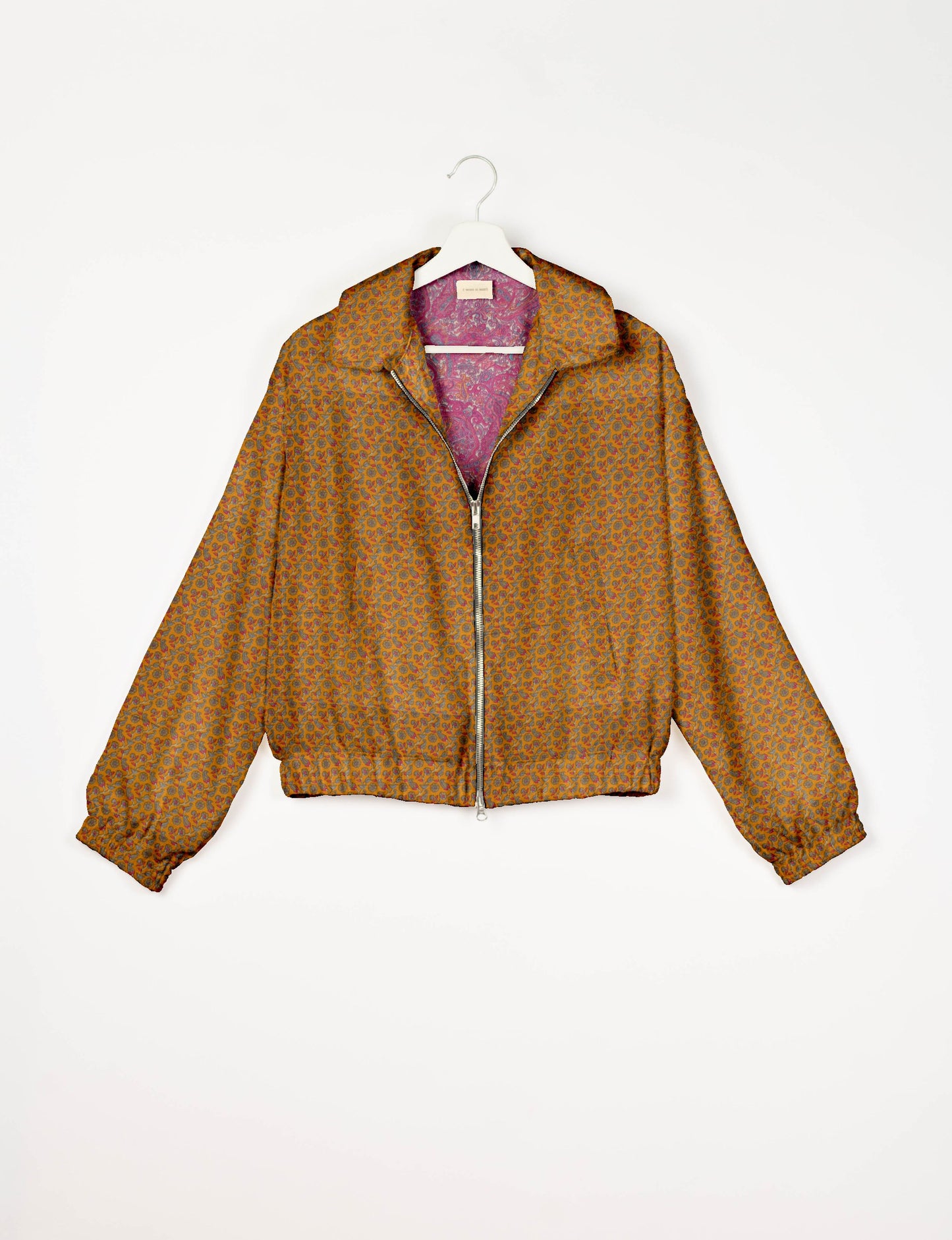 Bomber Jacket - Yellow Tropical