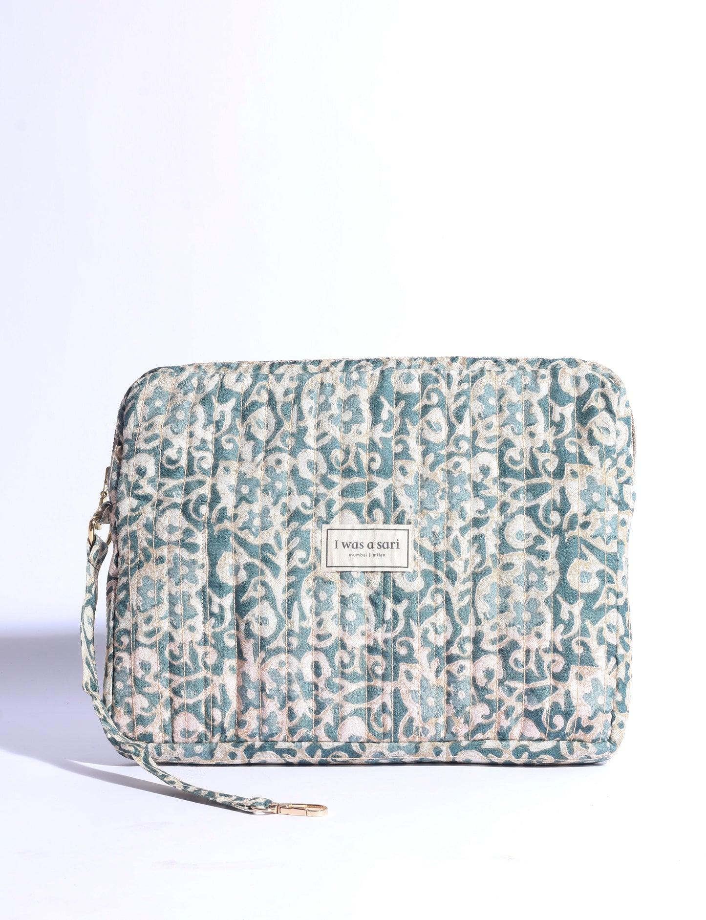 Quilted organizer - Grey Tropical