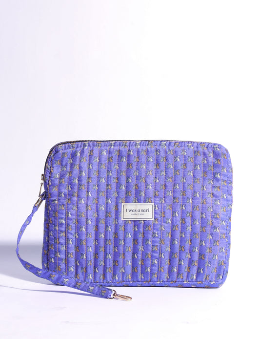 Quilted organizer - Purple Micro Design