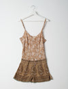 Tutina con pizzo - Beige Organic